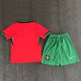 24/25 Portugal home kids kit