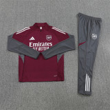 25/26 Arsenal kids training suit maroon