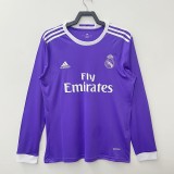 Retro 16/17 Real Madrid Away Long sleeve