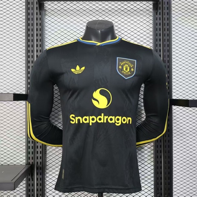 25/26 Manchester United Third Player Version long sleeves