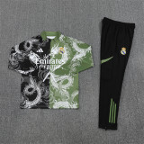 25/26 Real Madrid Adult training suit Green Black