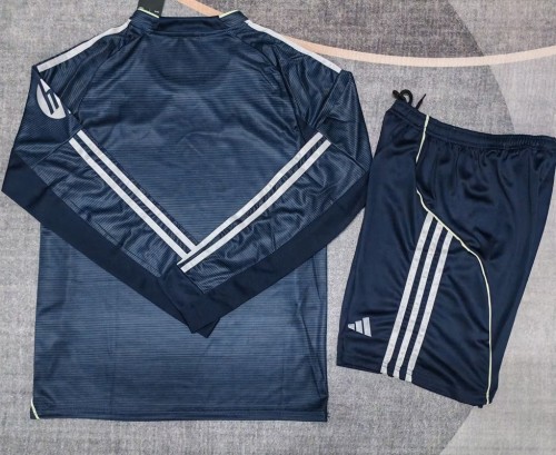 25/26 Real Madrid Away kids kit long sleeves