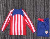 Retro 04/05 Atletico Madrid home kids kit long sleeves