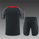 24/25 Liverpool Short sleeve Dark gray training suit