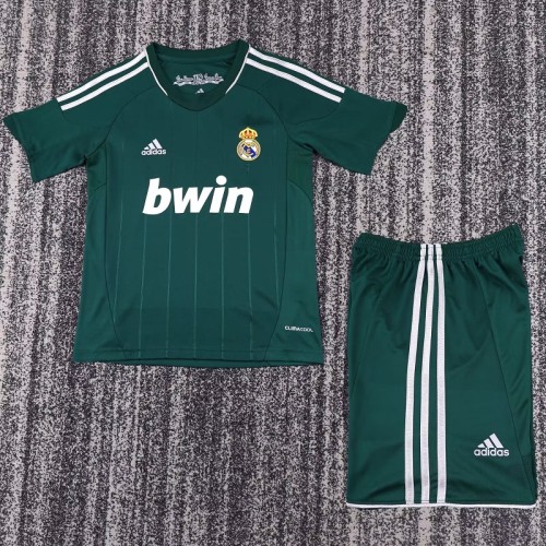Retro 12/13 Real Madrid third kids kit