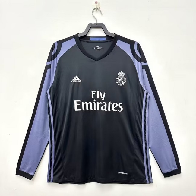 Retro 16/17 Real Madrid third Long sleeve