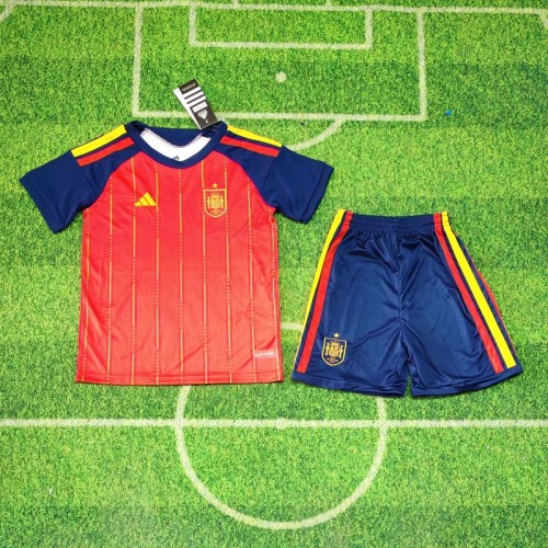 25/26 Spain home kids kit