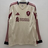 25/26 liverpool away football Jersey Long sleeves