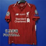 Retro 18/19 Liverpool home football Jersey