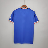 Retro Manchester United 85/86 away blue