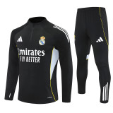 25/26 Real Madrid Adult training suit black