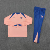 25/26 France kids training suit pink