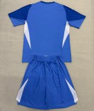 25/26 Juventus goalkeeper kids kit blue