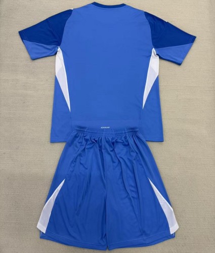 25/26 Juventus goalkeeper kids kit blue