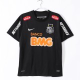 Retro Santos 12/13 black football shirt