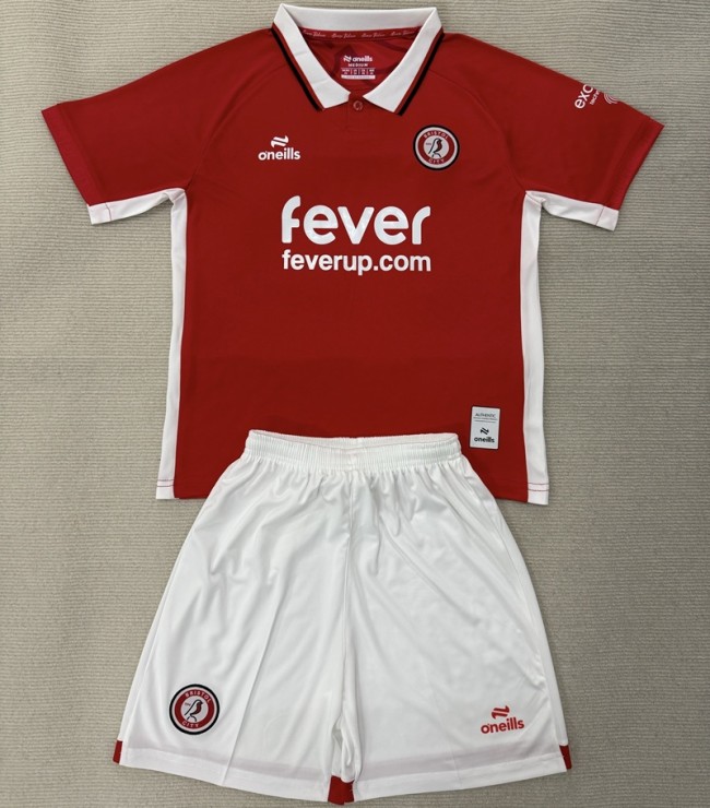 25/26 bristol city home Adult Set