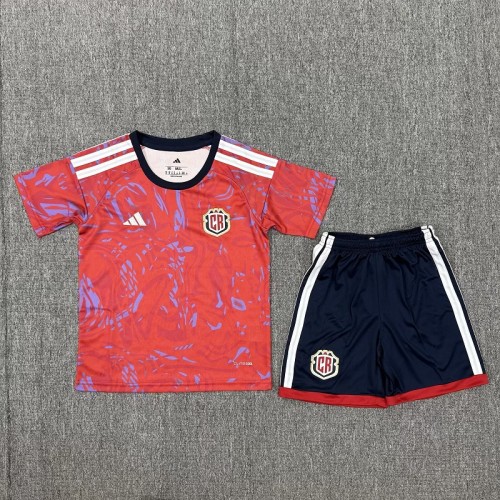26/27 Costa Rica home kids kit