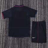 Retro 02/03 Barcelona home kids kit