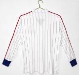 Retro 80/82 France Away Long sleeve football jersey