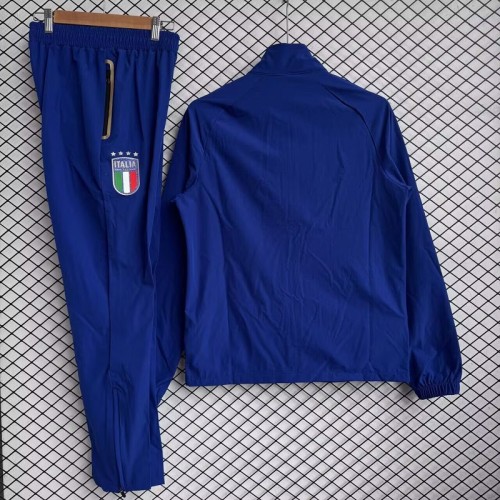 26/27 Italy Adult training suit blue trench coat