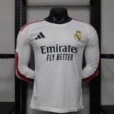 26/27 Real Madrid home Player Version long sleeves