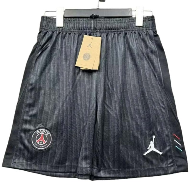 2025-26  Mens PSG Fourth  away black Shorts Pants