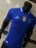 2024 Argentina Away Player Version Soccer Jersey