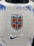 2024 Norway Away Player Version Soccer Jersey
