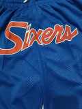 2024 76ERS Embroidery Top Quality NBA Pants