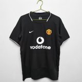 2003-2004 Man Utd Away Retro Soccer Jersey