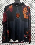 25-26 NetherIands GoalKeeper Long sleeves Fans Soccer Jersey