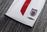 2004 England Home Kids Retro Soccer Jersey
