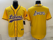 2025 MLB Los Angeles Lakers New Pattern Jersey