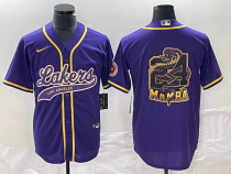 2025 MLB Los Angeles Lakers New Pattern Jersey