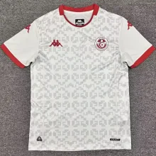 25-26 Tunisia Away Fans Soccer Jersey