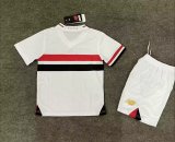 25-26 Sao Paulo Home Kids Soccer Jersey*无广告版