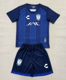 25-26 Pachuca Away Fans Kids Soccer Jersey