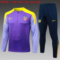 25-26 ATM High Quality Kids Half Pull Tracksuit