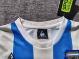 1986 Argentina Home Long sleeves Retro Kids Soccer Jersey