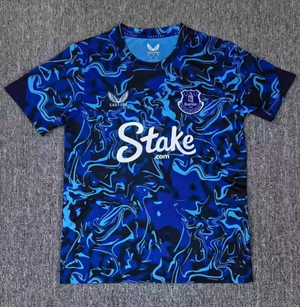 2025 EVE Blue Special Edition Fans Soccer Jersey