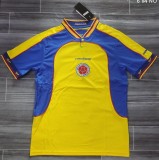 2001 Colombia Home Retro Soccer Jersey