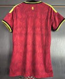 2026 World Cup Belgium Home Women Fans Soccer Jersey (女)