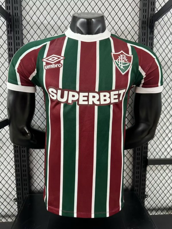 25-26 Fluminense Home Player Version Soccer Jersey