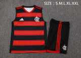 25-26 Flamengo High Quality Tank Top And Shorts Suit