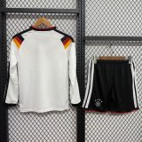 2026 Germany Home Long Sleeve Kids Soccer Jersey (长袖)