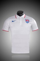 2014 USA Home Retro Soccer Jersey