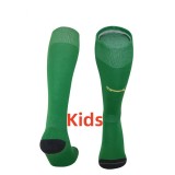 25-26 Man City Green Goalkeeper Kids Socks