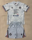 25-26 Udinese Away Kids Soccer Jersey