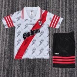 1996-1997 River Plate Home Retro Kids Soccer Jersey