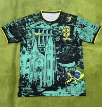 2024 Brazil Green Special Edition Fans Soccer Jersey